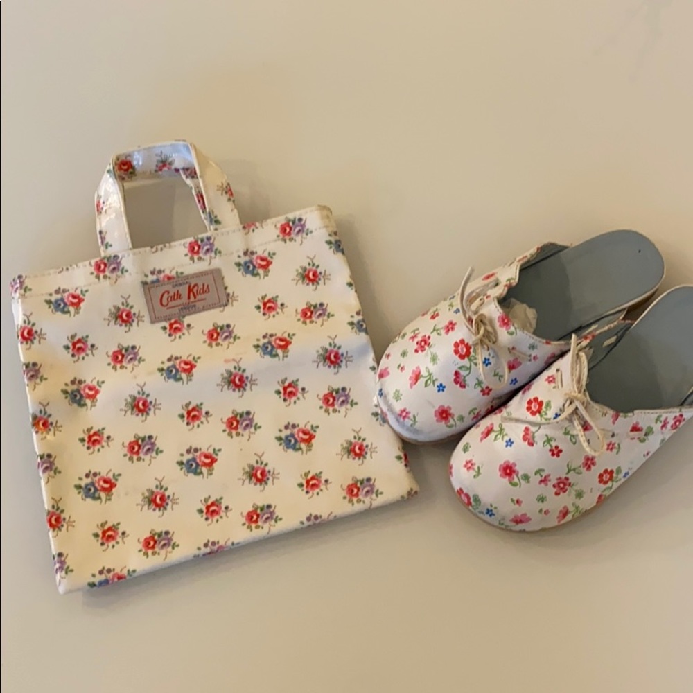 Cath Kidson Kids Slippers & Bag